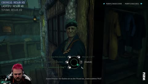 Wir erschrecken Marcus :)