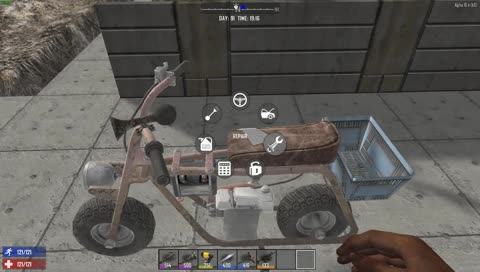 Mrtvola krade motorku 