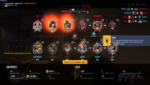 lost reengage -> running in straight line