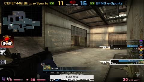 Ninja defuse pra ganhar o jogo da TUES 