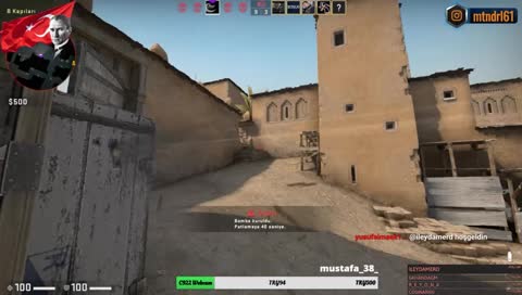 sis bombası adama hs atma