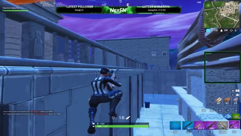 I guess he never miss huh