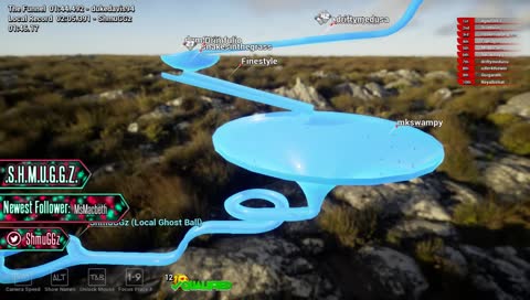 Swampy on his way to the swamp