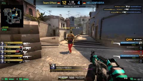 Feucht fröhlich durch die Gegend geballert