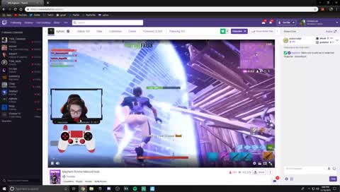 luis spectating me