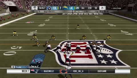 Titans Long Pass Week 7