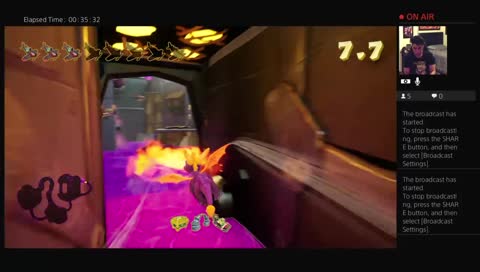 I wish he had a mic. 