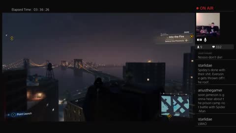 Crickets in the audience