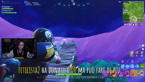 Kenoia si butta dalle scale in cambio di bits