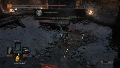 When you're so bad that the Mimics start giving you Pity Kills