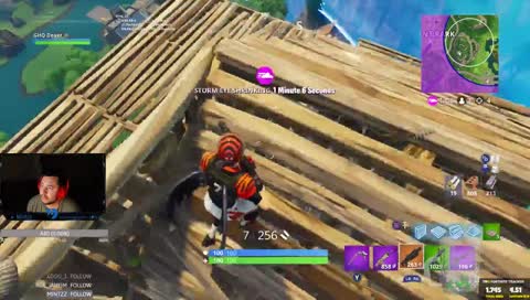 When they try to run after a build battle