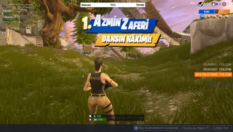 yanlışıkla 1. olmak