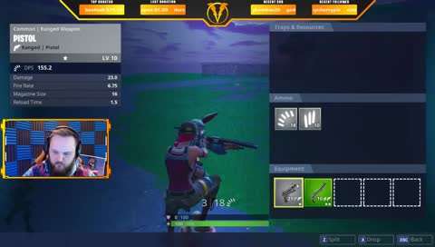 average storm pushing fatty