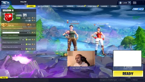 back to fortnite - say hi to kekgs