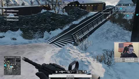 gliding down the stairs on foot