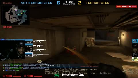 AHAHAHAHA WLH UN CLOWN SUR CS