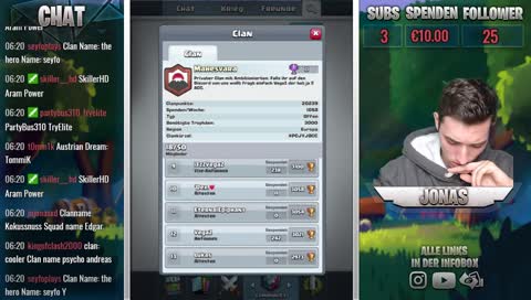 Du bist doch net in so nem clan