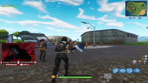 Der var legit en der skød dig!