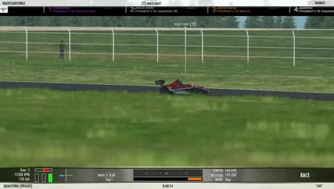 way to start a quali lap