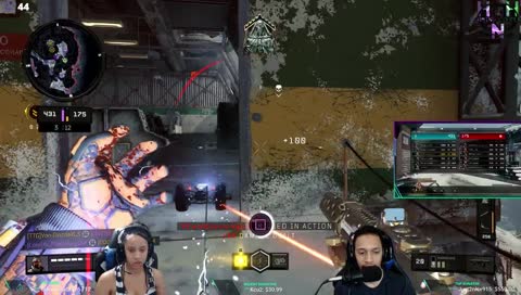 Hazel with the sniper, feel the thunder.