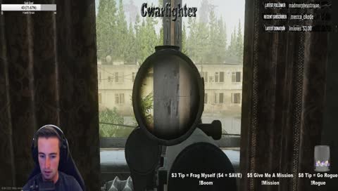 How many head shots? Window sill edition