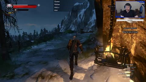 danny takes a stroll off a mountain and survives!