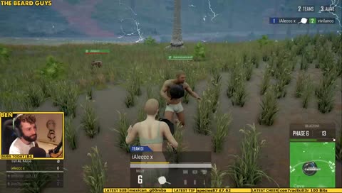 2v1 Naked Pan fight finisher