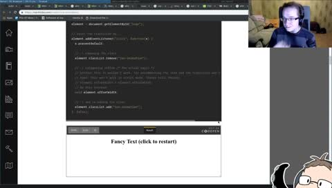 Front-end development jerking