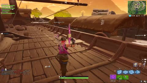 Tyler being a bot and dying to fall damage