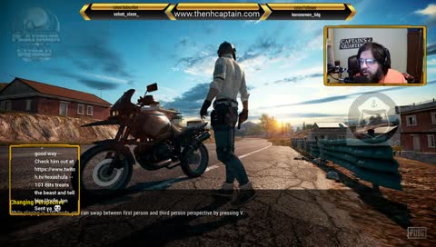 Shadow Run - PUBG Edition?  (Look at the shadows running on the ground!)