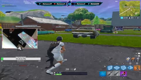 Using a truck as natural cover