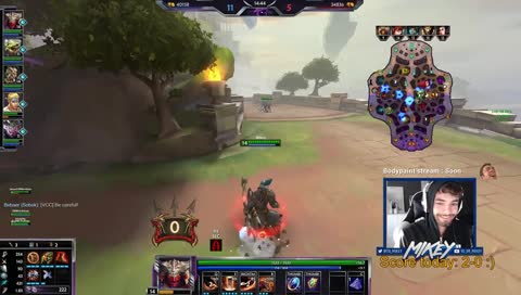 Just Another Calculated Mikey Play