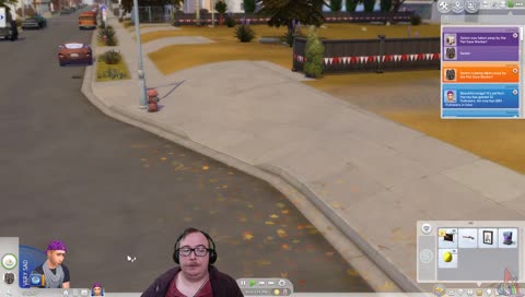 gnome neglecting his pet on sims