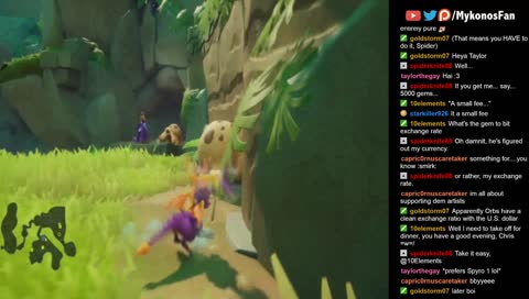 Mr. MykonosFan loves Spyro >_>