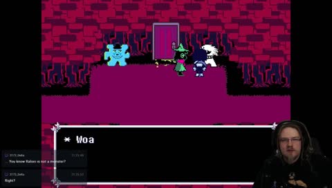 Ralsei? Yeah, he is a princess or something...