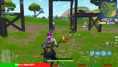 Białas wbija na rejony