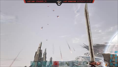 la météorite juste juste :)