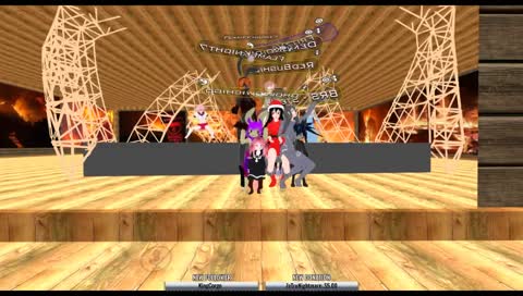 FlameKnight Join the Backup Dancer