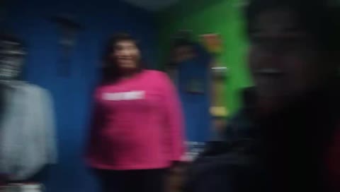 bailando sin música xd
