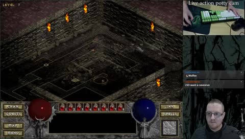 This man doesn't look salty at all