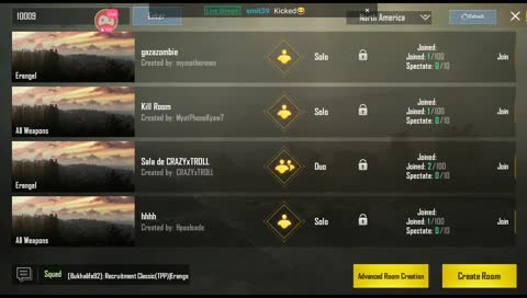 PUBGM Live - Custom Rooms | Follow Me On Twitch: WGordonJr 💥