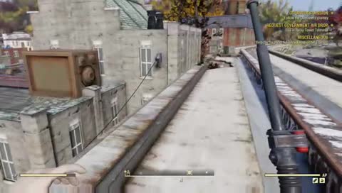 Blake wears the skirt