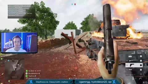 Keep your heads down, JurassicGi is on the battlefield!