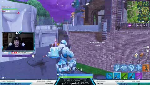 DomtLive subs to himself lmao