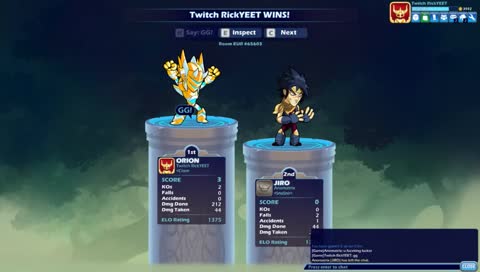 Toxic player lost 3-0 and blamed luck