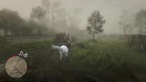 Horse barrel roll