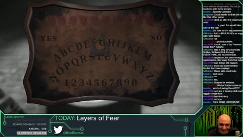 Ouija Board spells GRA!!!