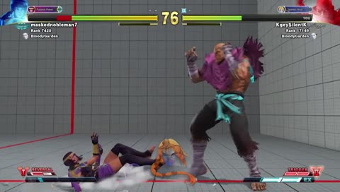 using vt to make dive kick whiff