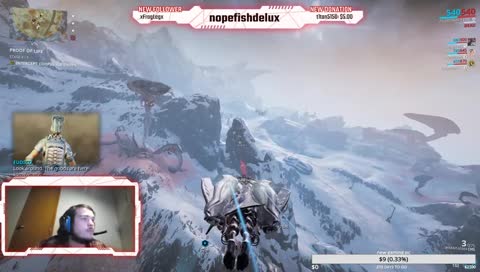Nopey flying through hanging balls ?