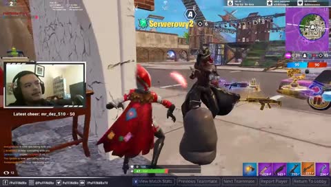 I was on some guys stream